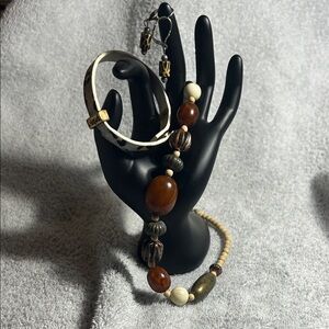 Funky Cream Beaded collection